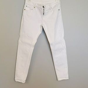 Ralph Lauren white jeans
